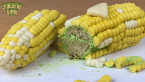 Realistic Corn on the Cob Cake