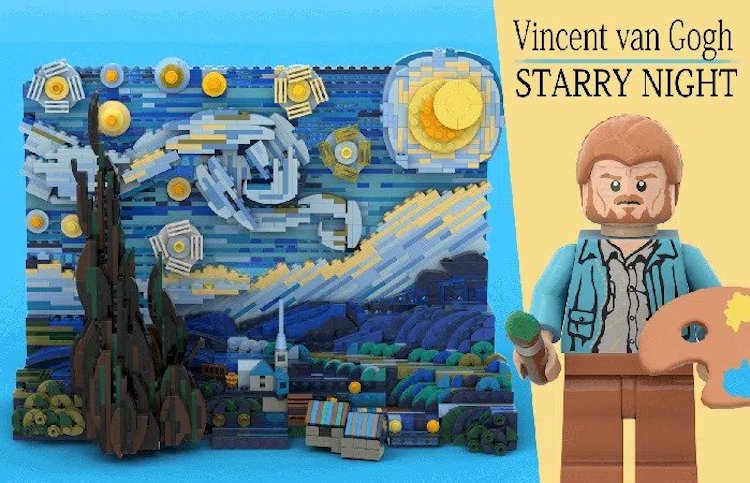 Vincent van Gogh Starry Night Set