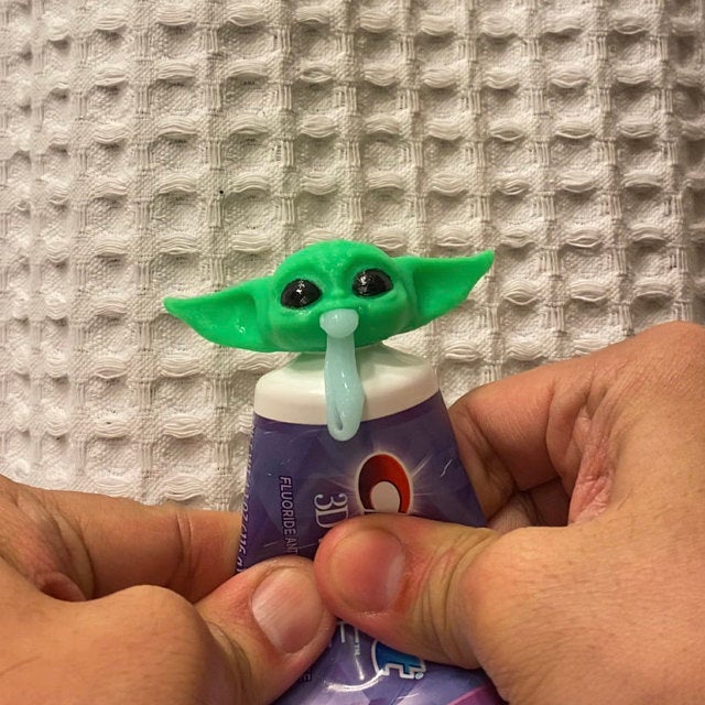 Baby Yoda Toothpaste