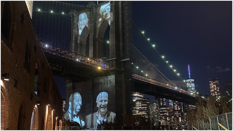 Brooklyn Bridge COVID Memorial