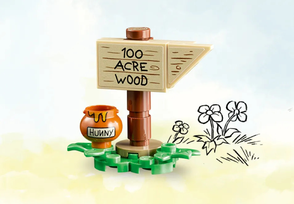 LEGO Winnie the Pooh Set 100 Acre Wood