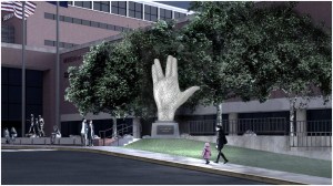 Live Long and Prosper Nimoy Statue Boston Museum
