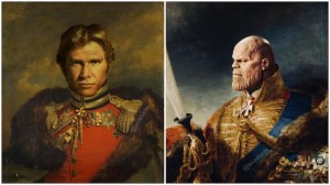 Pop Culture Military Portraits