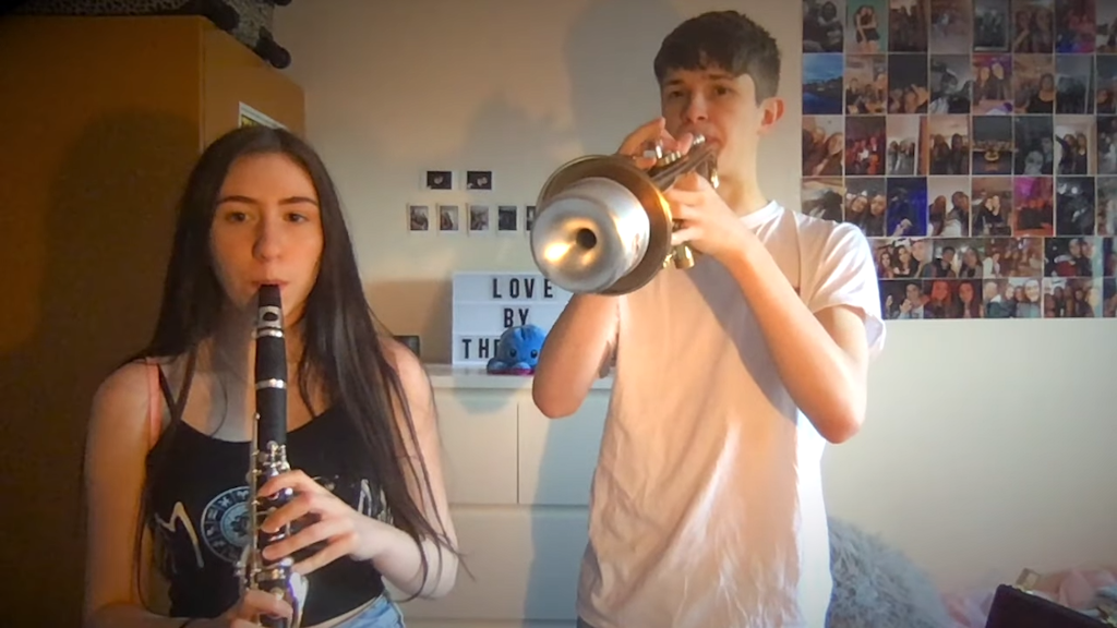 Star Wars Cantina Band Trumpet Clarinet Duet