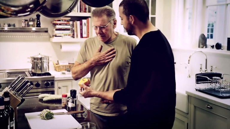 Harrison Ford Finds Card in Orange Real or Magic David Blaine