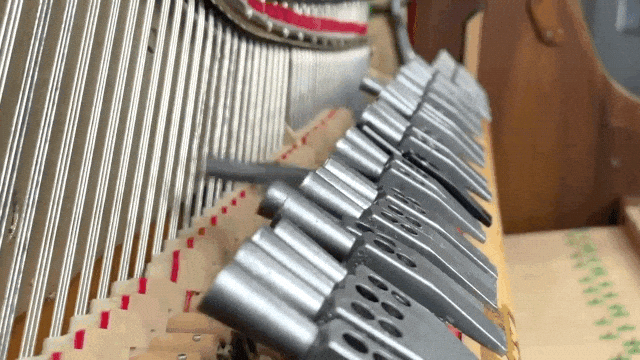 Piano With Hammers
