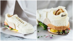 Sneaker Made Out of Toast
