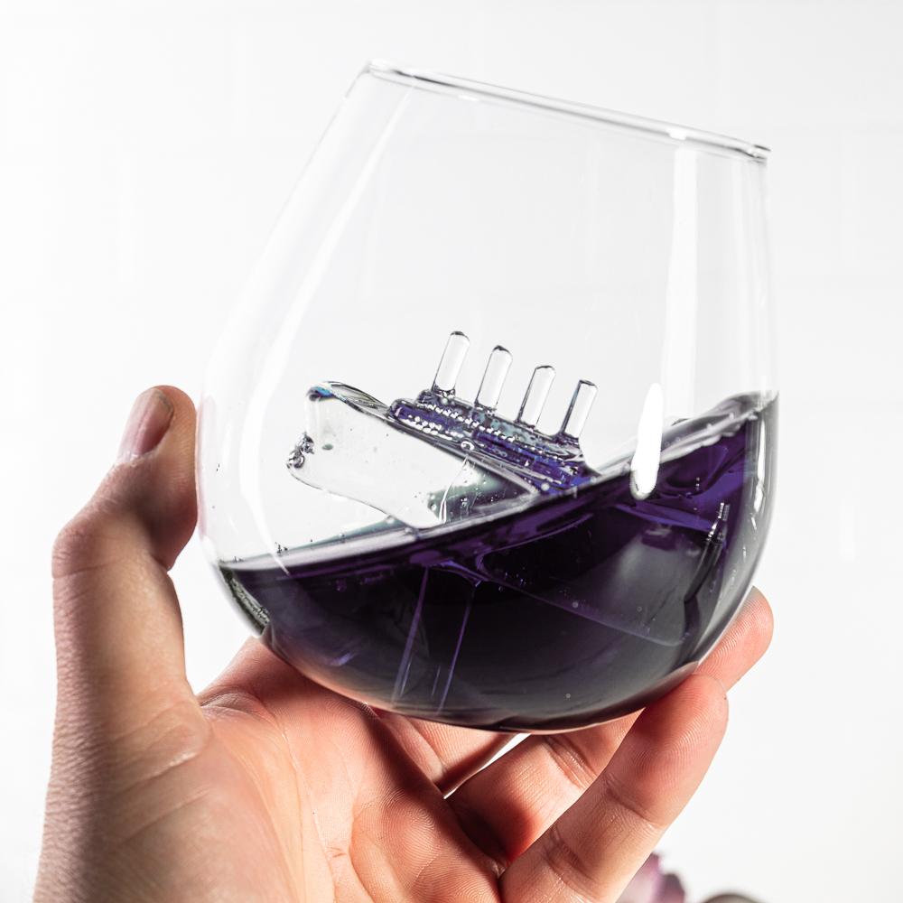 Ship in a Glass Waves