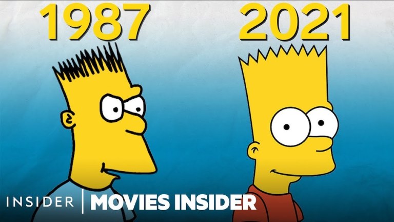 The Simpsons Evolution Over 32 Seasons