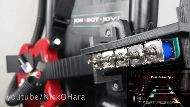 AI Guitar Hero Robot