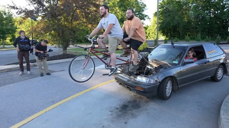 Bicycle Powered Car