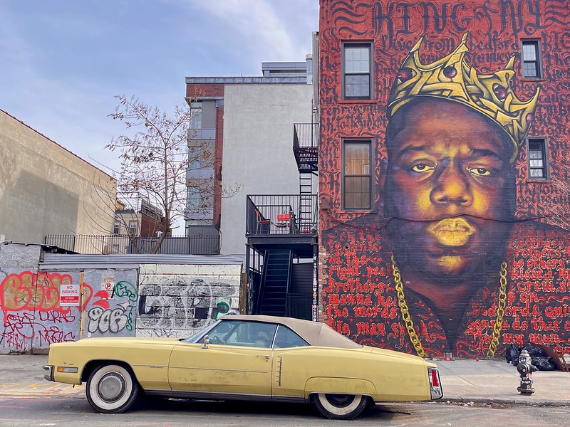 Biggie Smalls King of New York Mural