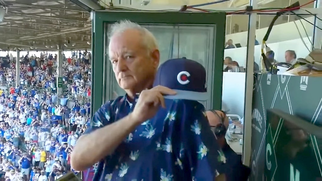 Bill Murray Cubs Take Me out to the Ball Game