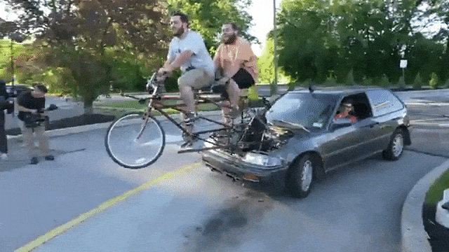 Car Bicycle Power