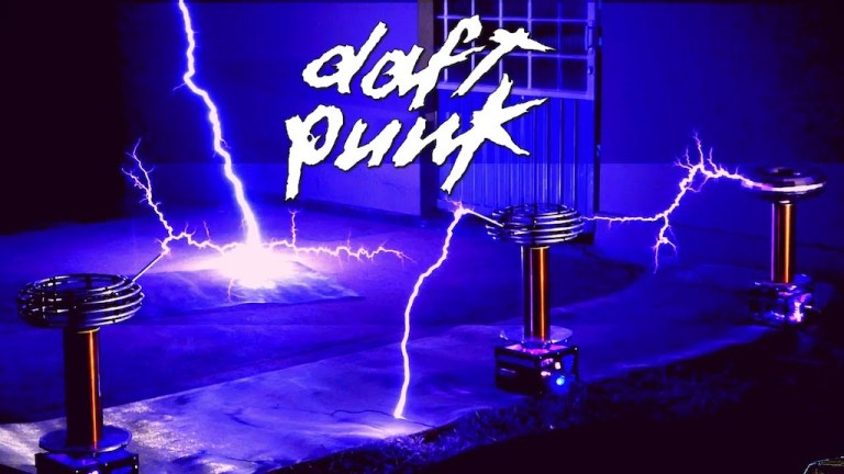 Daft Punk Get Lucky Tesla Coils