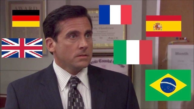 Michael Scott Screams at Toby's return in 6 Languages