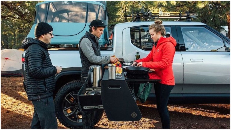 Rivian Truck Modular Kitchen