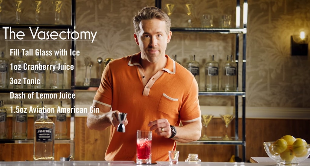 Ryan Reynolds' Vasectomy Cocktail