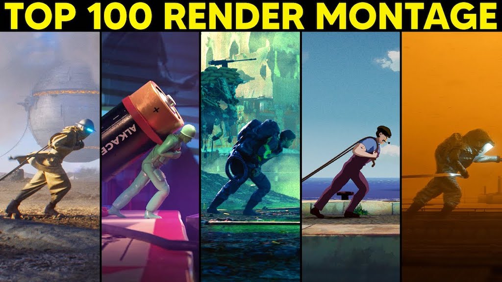 Top 100 Render Montage