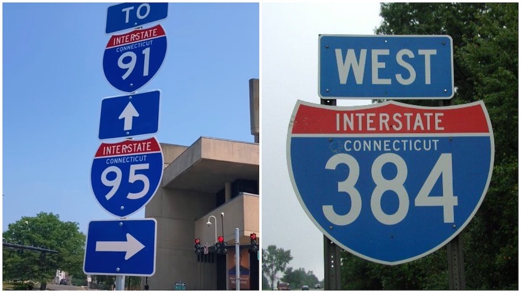 Interstate Numbers Contiguous US