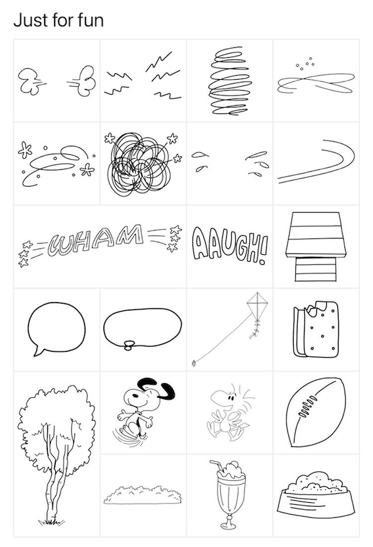 How to Draw Yourself as a 'Peanuts' Character Using Apple Pages With an