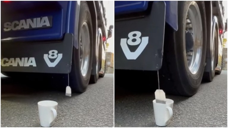 Making Tea With a Semi Truck