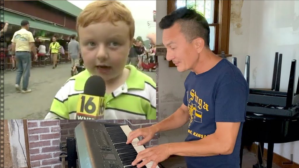 Pianist Provides Lively Soundtrack to Apparently Kid