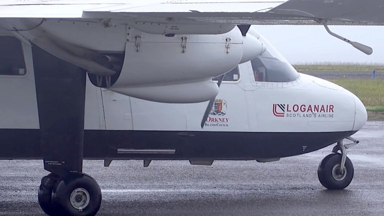 Taking the Worlds Shortest Flight Orkney Islands