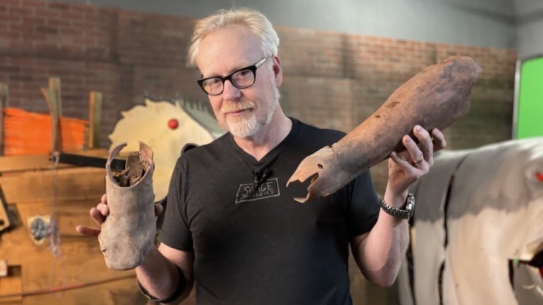 The Remains of Buster the Crash Dummy From MythBusters