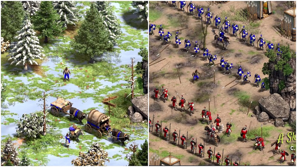 A Villager From ‘Age of Empires II’ Takes a Photo of Himself Every Year in the Same Spot for 100 Years