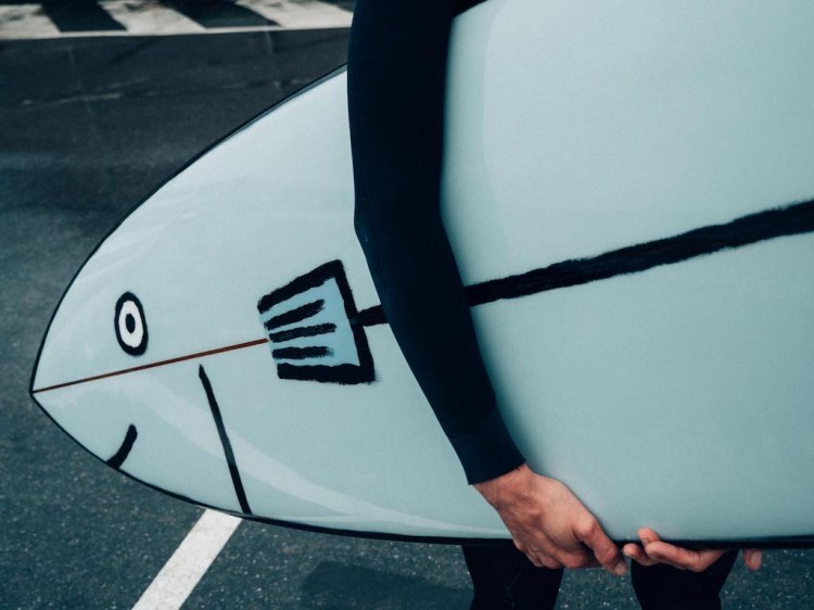 Blue Fish Surfboard