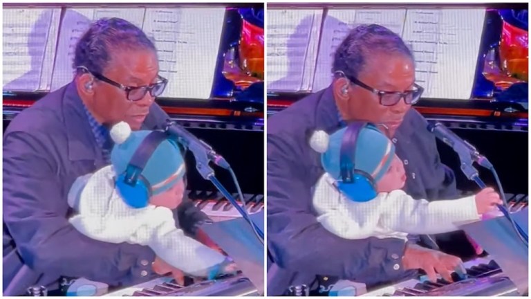 Herbie Hancock and Grandson Sing Happy Birthday Gigi