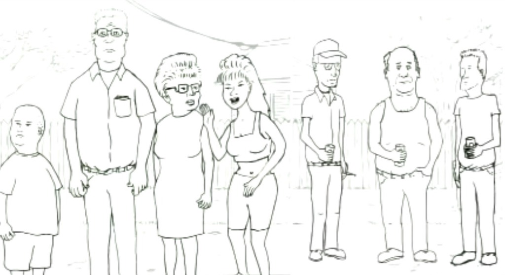 King of the Hill Pencil Test