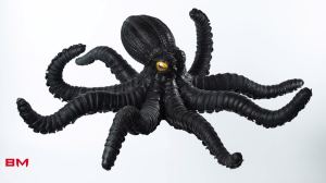 Making an Octopus Sculpture Out of Tires