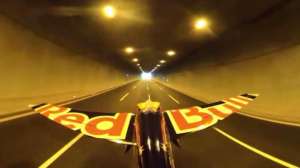 Red Bull Pilot Sets Record for Flying Through Tunnels on Turkish Motorway Red Bull Pilot Sets Record for Flying Through Tunnels on Turkish Motorway