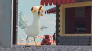 Greedy Animated Seagull