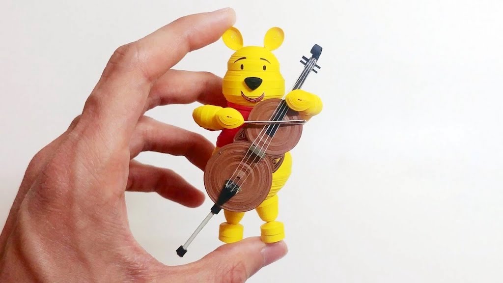 Quilling Winnie the Pooh
