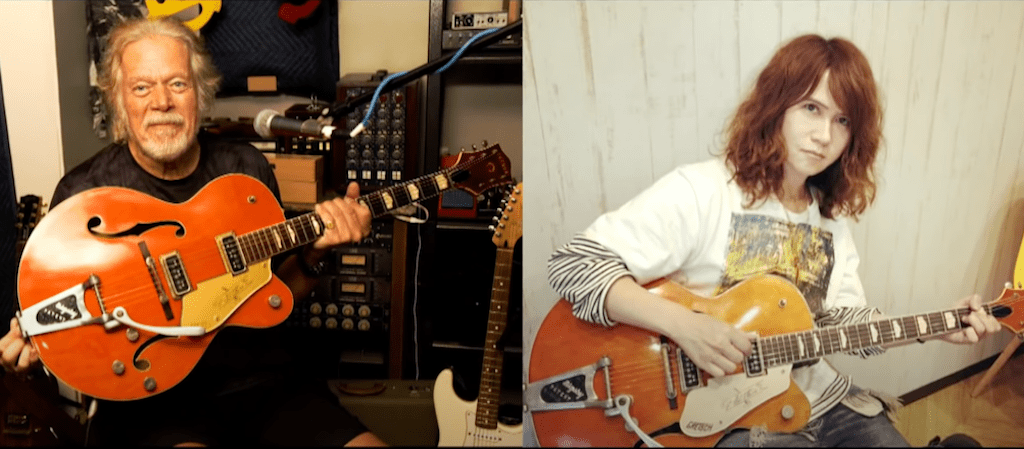 Randy Bachman Gretsch Guitar Facial Recognition