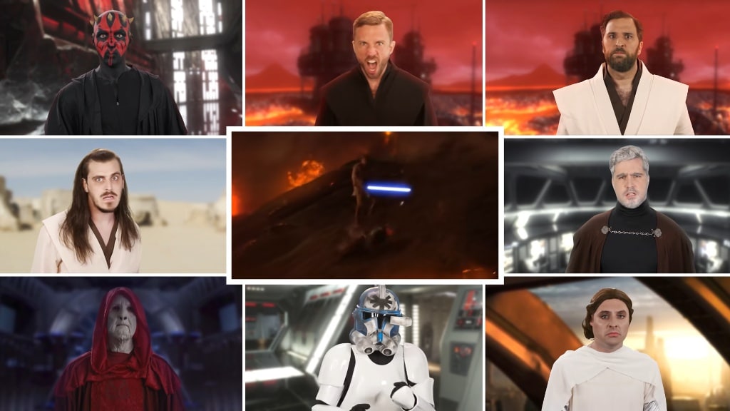 An A Cappella Medley of the ‘Star Wars’ Prequel Music