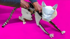 Origami Paper Cat Hand Puppet