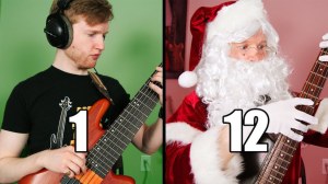 12 Days of Christmas on Bass Santa