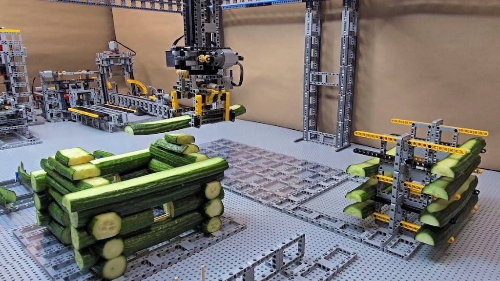 LEGO Machine Cucumber Log House
