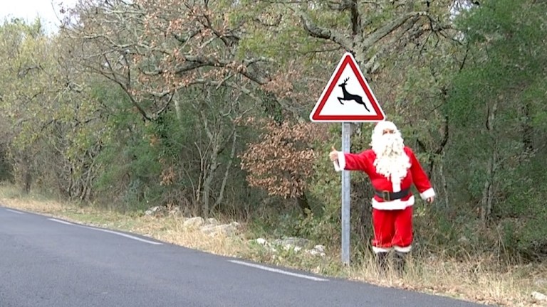 Remi Gaillard Santa Claus