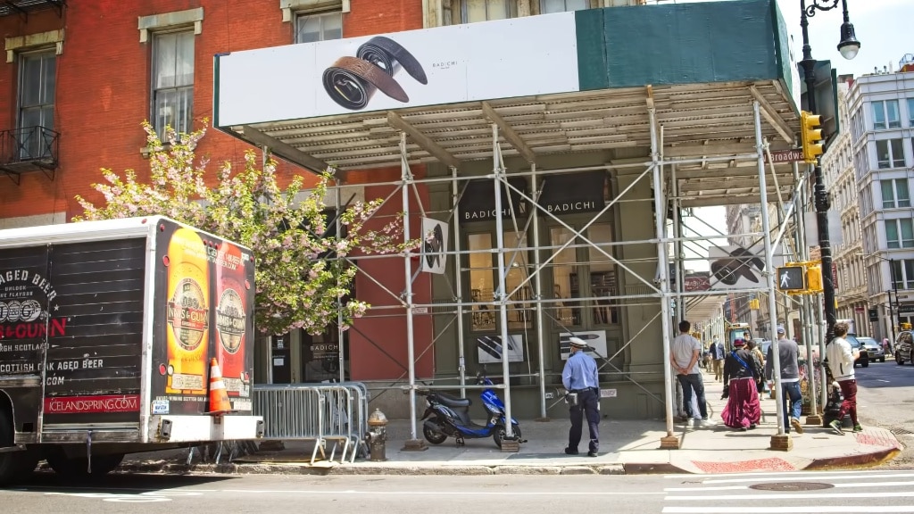 Why New York City Is Endlessly Covered in Scaffolding
