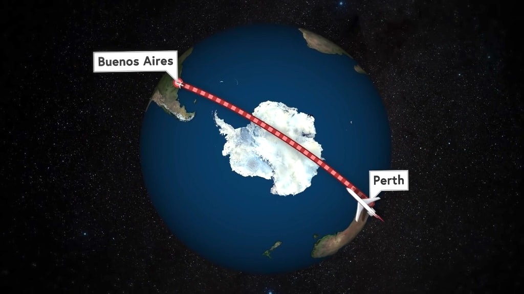 Why Planes Don't Fly Over South Pole