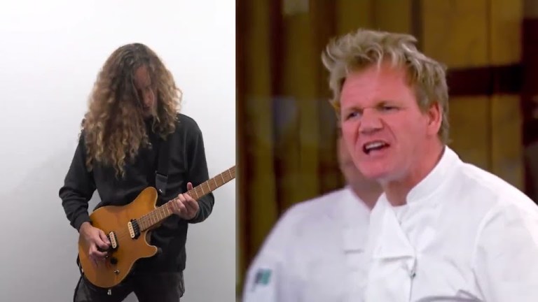 Gordon Ramsay Goes Heavy Metal