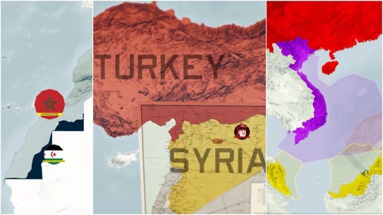 Three Strangest Borders