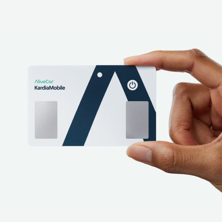 KardiaMobile Card Alone