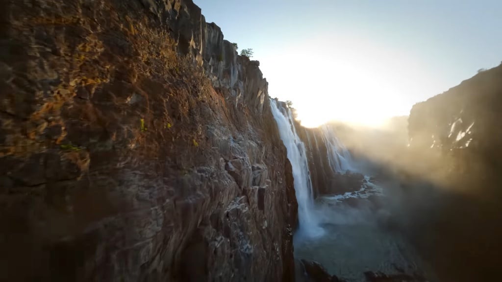 Victoria Falls FPV Drone Footage
