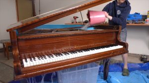 Filling Piano With Water